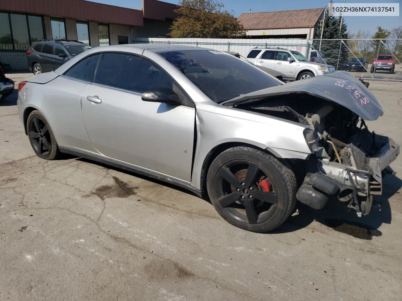 2007 Pontiac G6 Gt VIN: 1G2ZH36NX74137541 Lot: 75263294