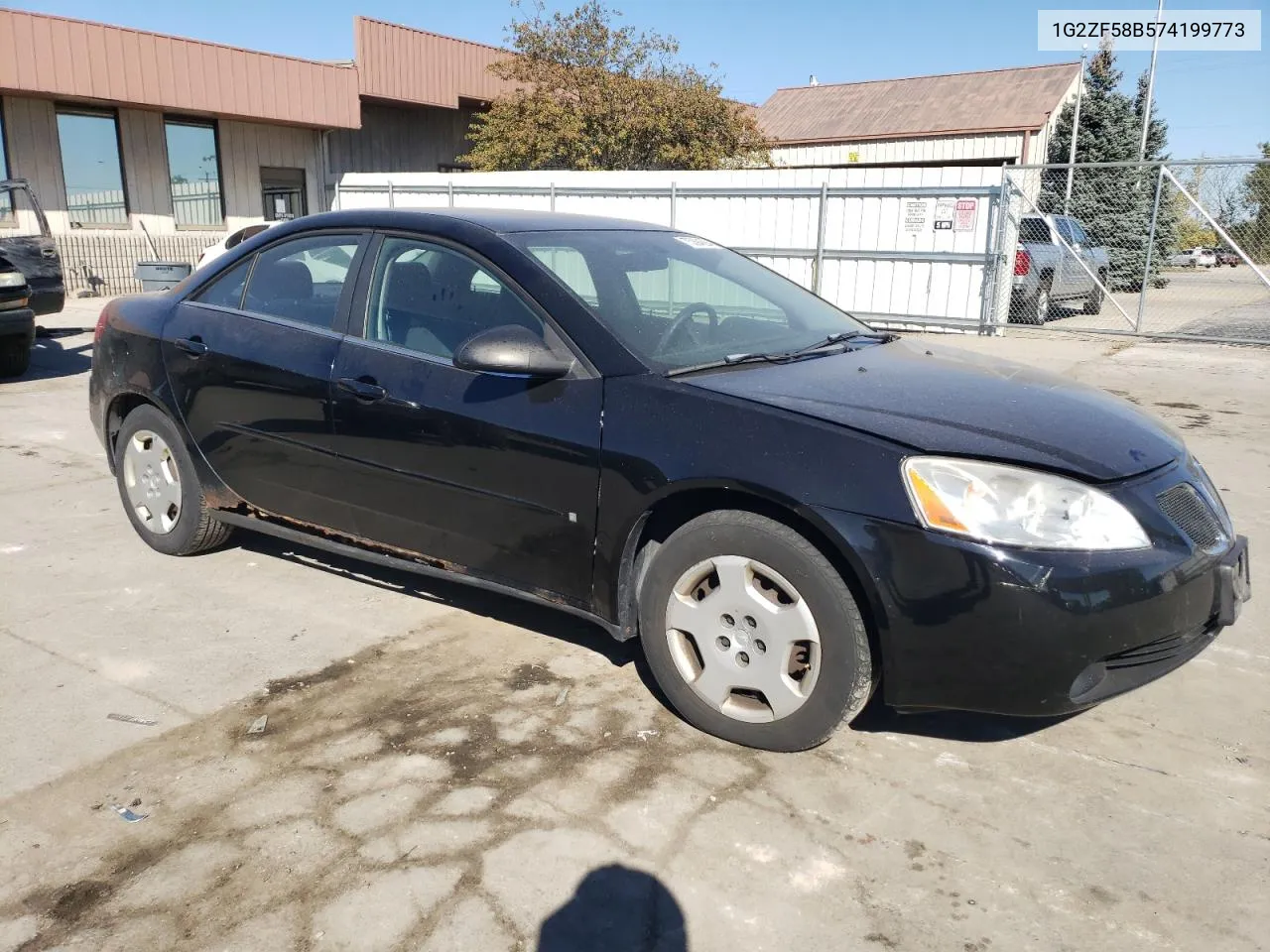 2007 Pontiac G6 Value Leader VIN: 1G2ZF58B574199773 Lot: 75394594