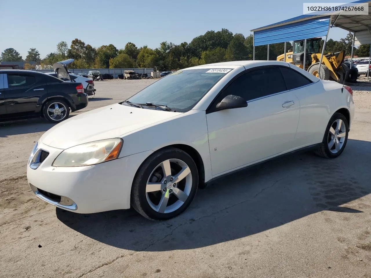 2007 Pontiac G6 Gt VIN: 1G2ZH361874267668 Lot: 75518434