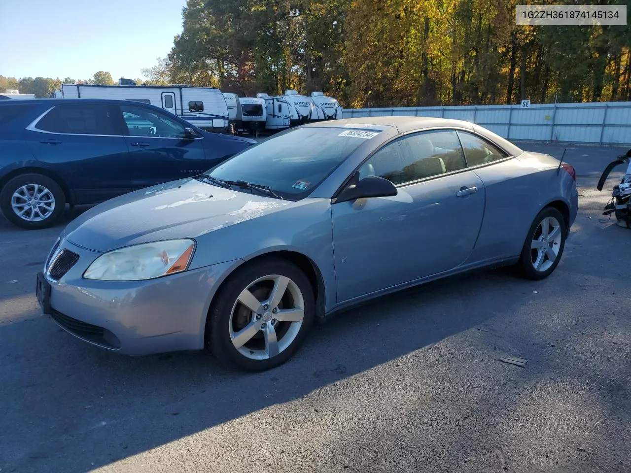 2007 Pontiac G6 Gt VIN: 1G2ZH361874145134 Lot: 76324734