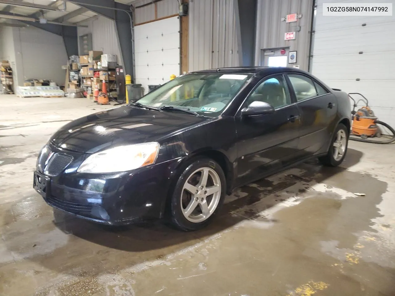 2007 Pontiac G6 Base VIN: 1G2ZG58N074147992 Lot: 76458124