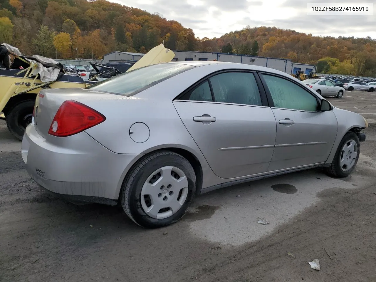 2007 Pontiac G6 Value Leader VIN: 1G2ZF58B274165919 Lot: 76661904