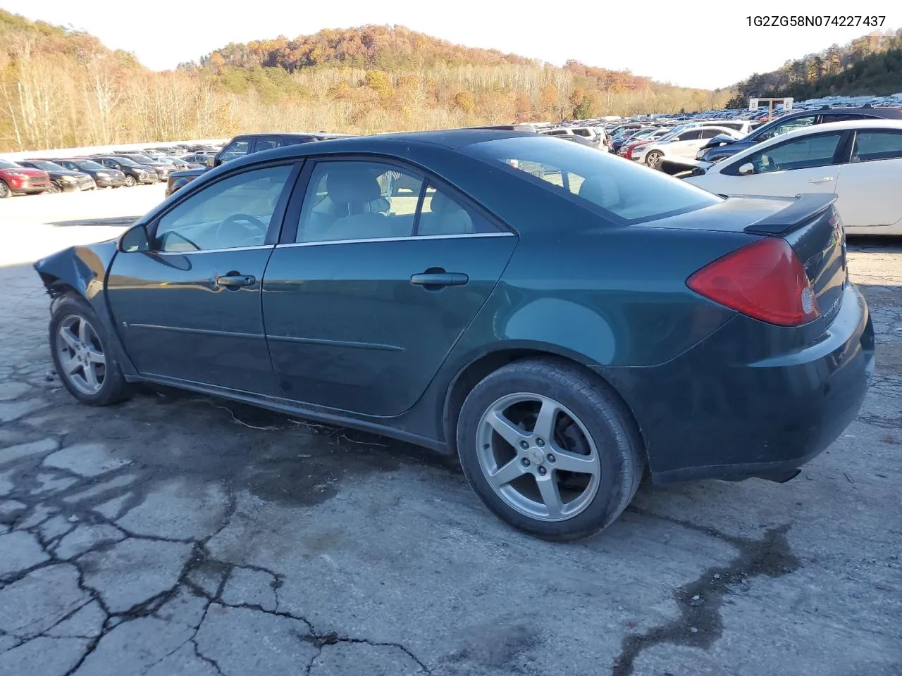 2007 Pontiac G6 Base VIN: 1G2ZG58N074227437 Lot: 76728664