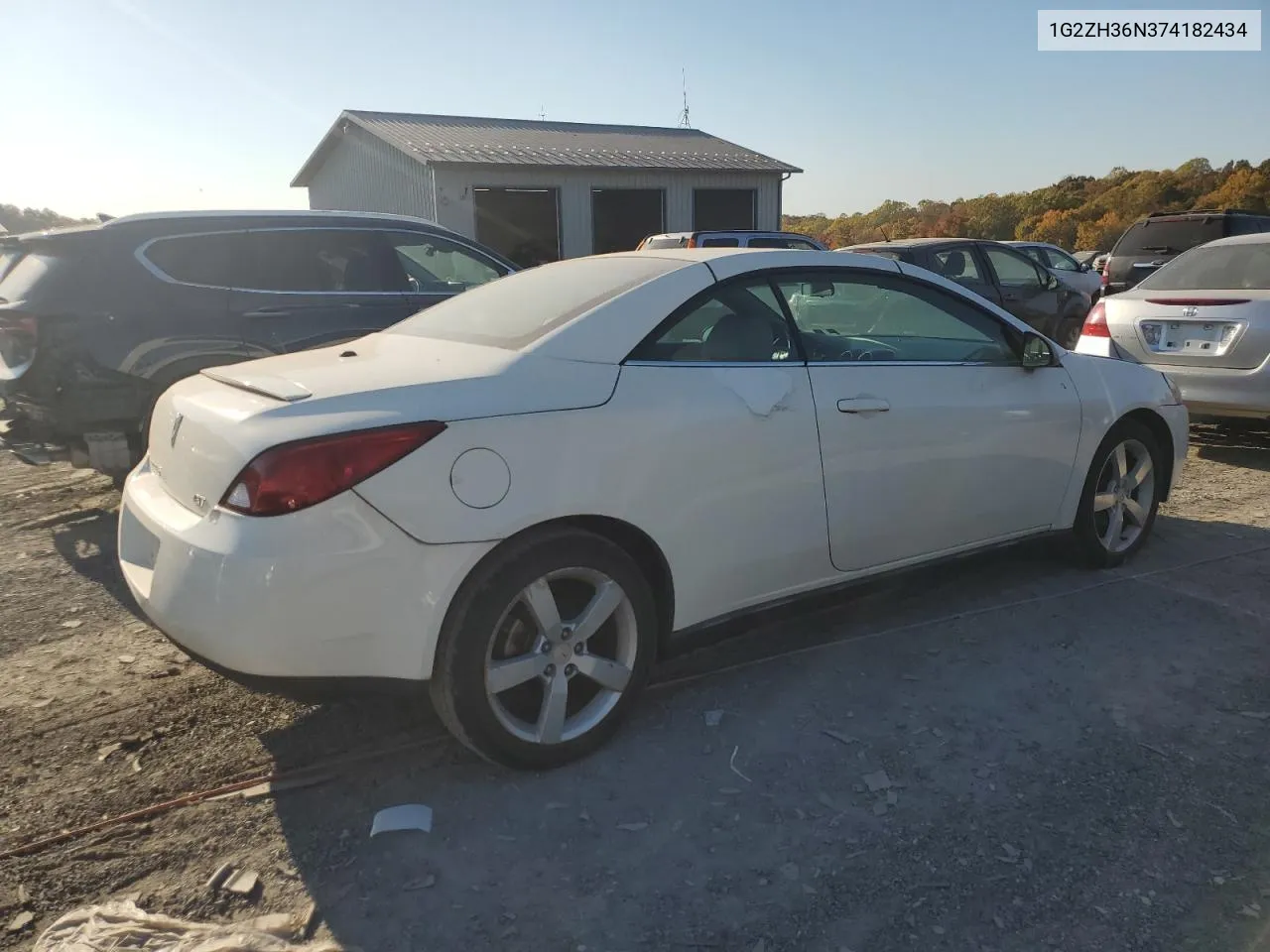 2007 Pontiac G6 Gt VIN: 1G2ZH36N374182434 Lot: 77175364