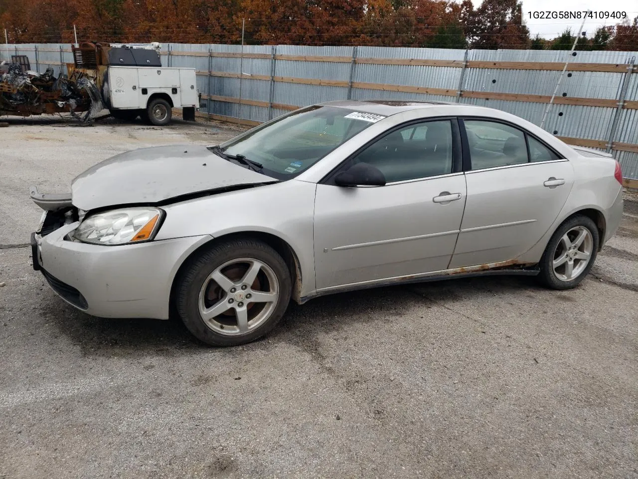 2007 Pontiac G6 Base VIN: 1G2ZG58N874109409 Lot: 77343494