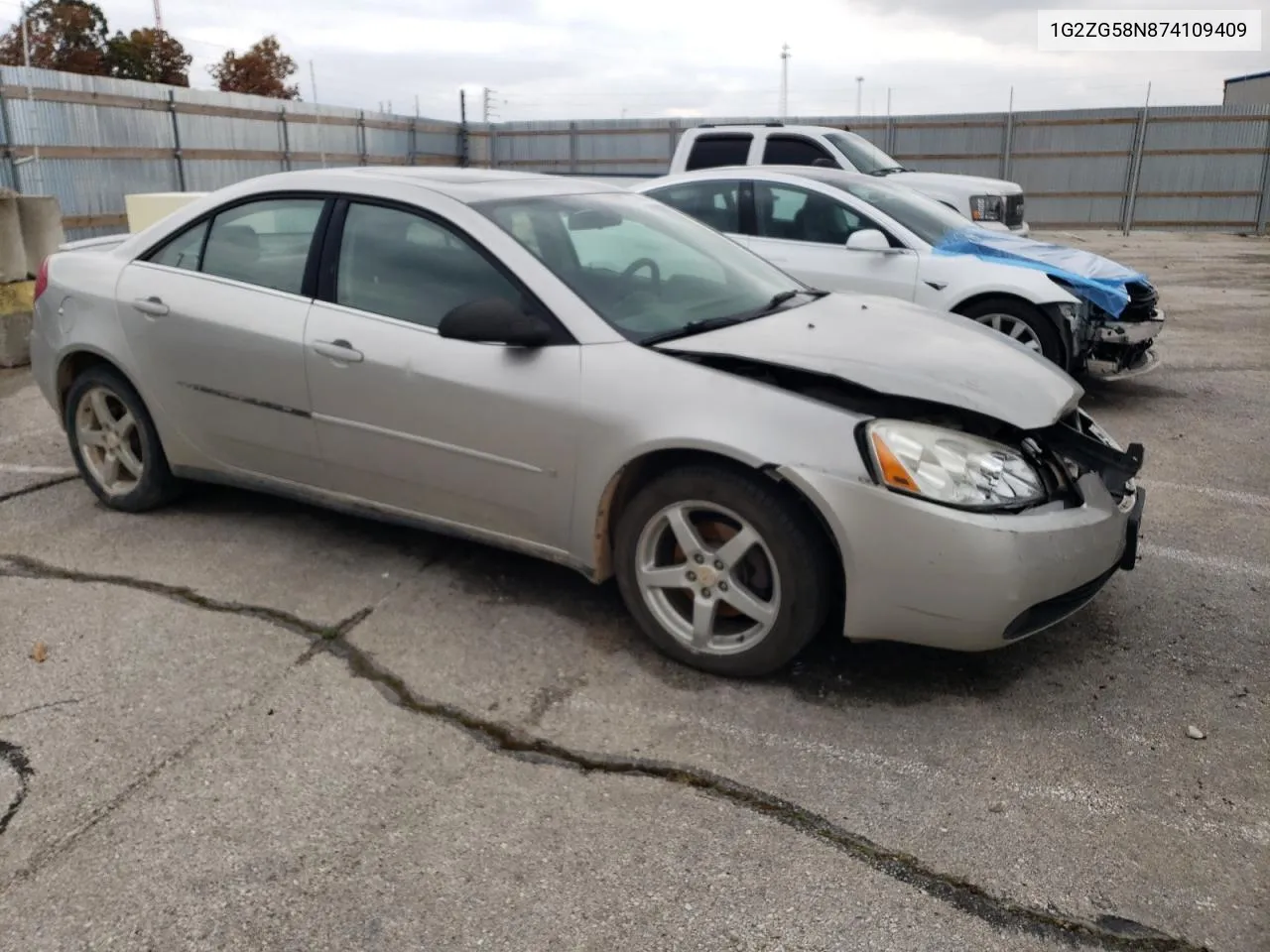 2007 Pontiac G6 Base VIN: 1G2ZG58N874109409 Lot: 77343494