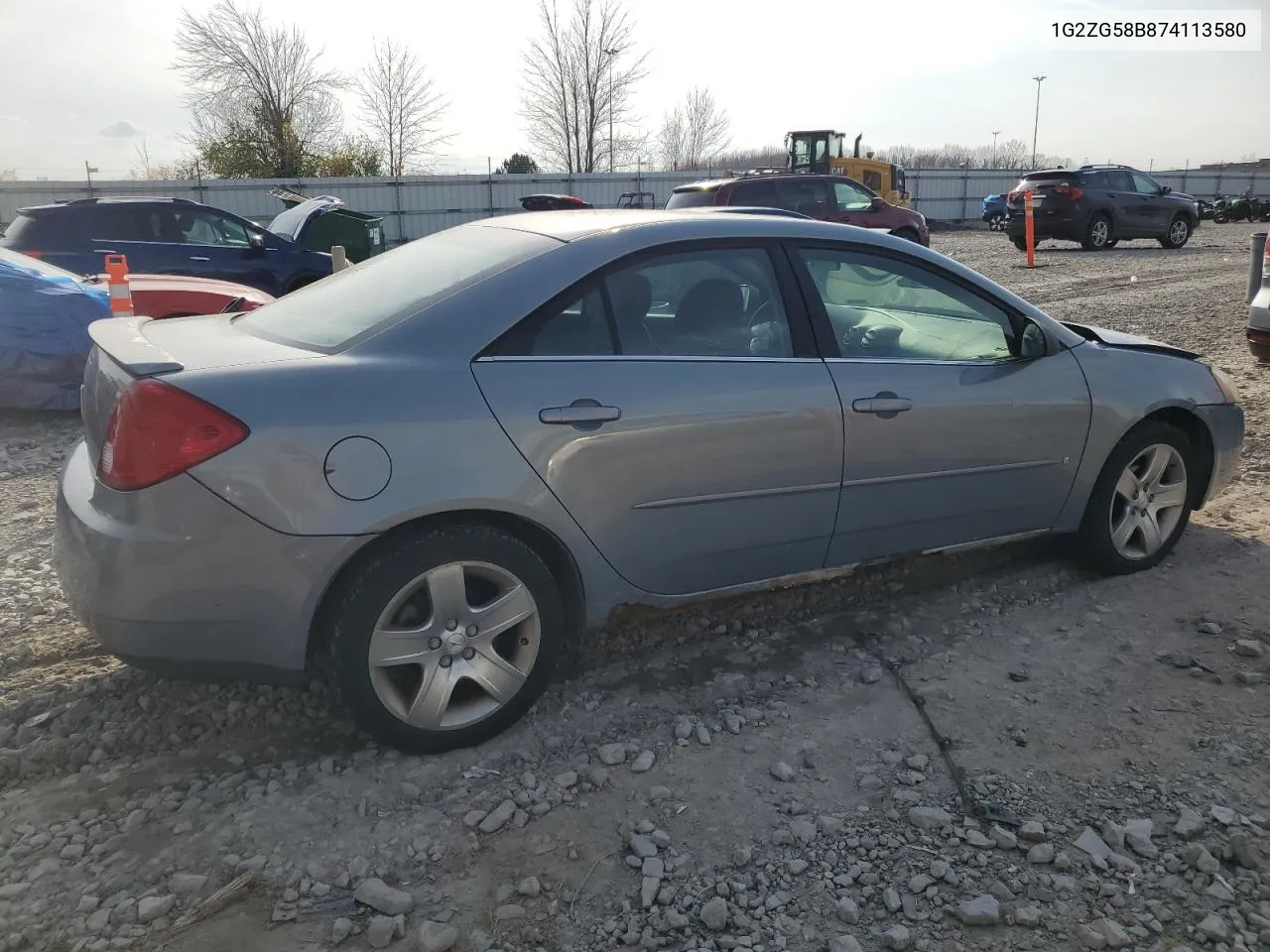 2007 Pontiac G6 Base VIN: 1G2ZG58B874113580 Lot: 77778194