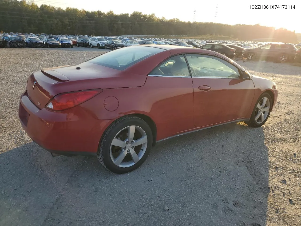 2007 Pontiac G6 Gt VIN: 1G2ZH361X74173114 Lot: 77841634