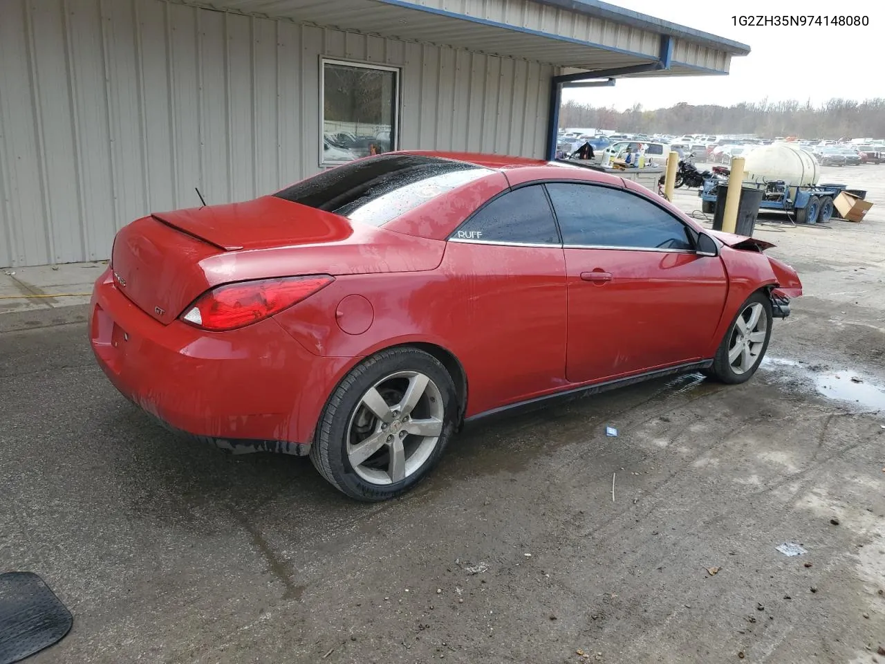 2007 Pontiac G6 Gt VIN: 1G2ZH35N974148080 Lot: 78161194