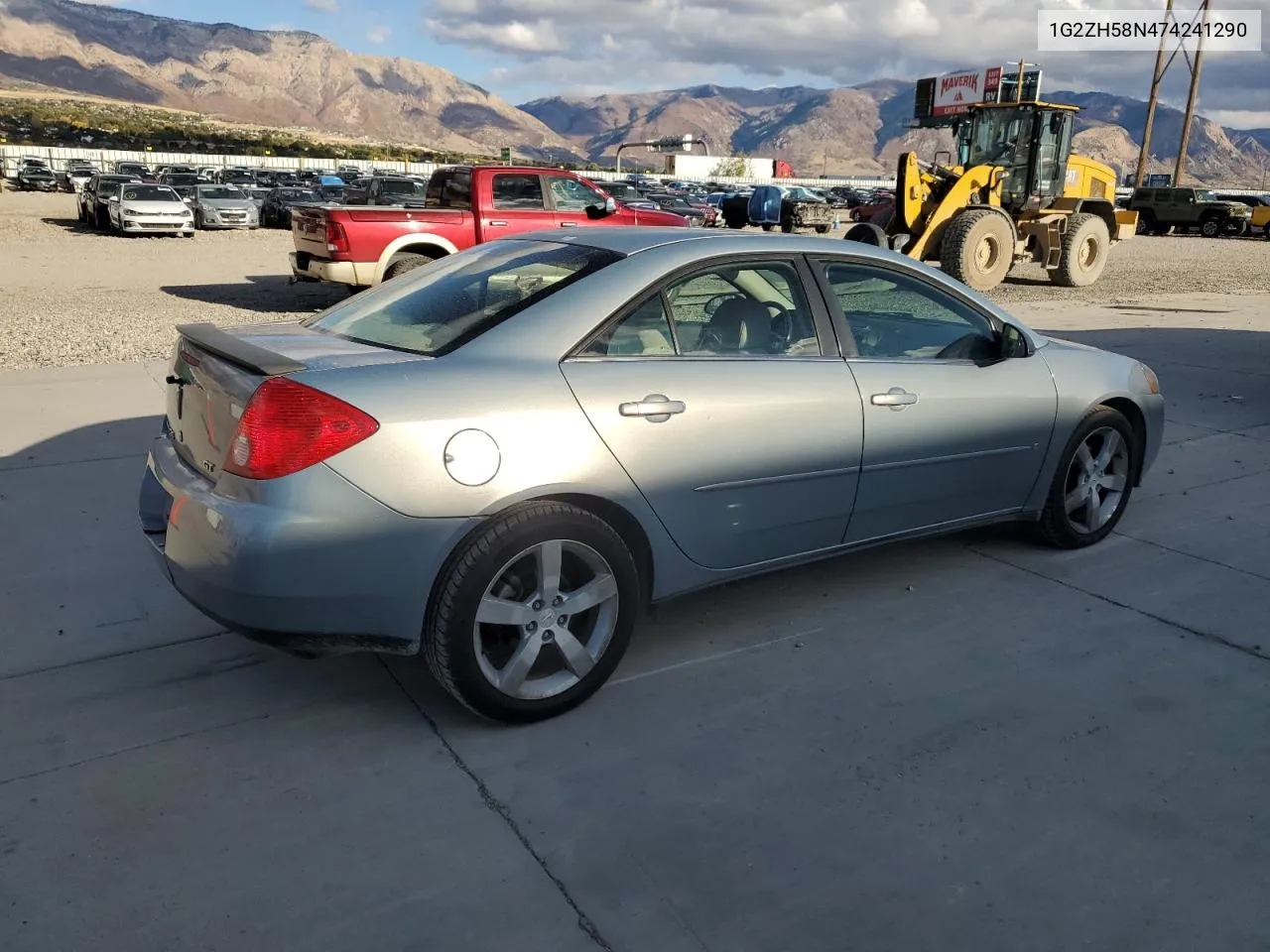 2007 Pontiac G6 Gt VIN: 1G2ZH58N474241290 Lot: 78740024