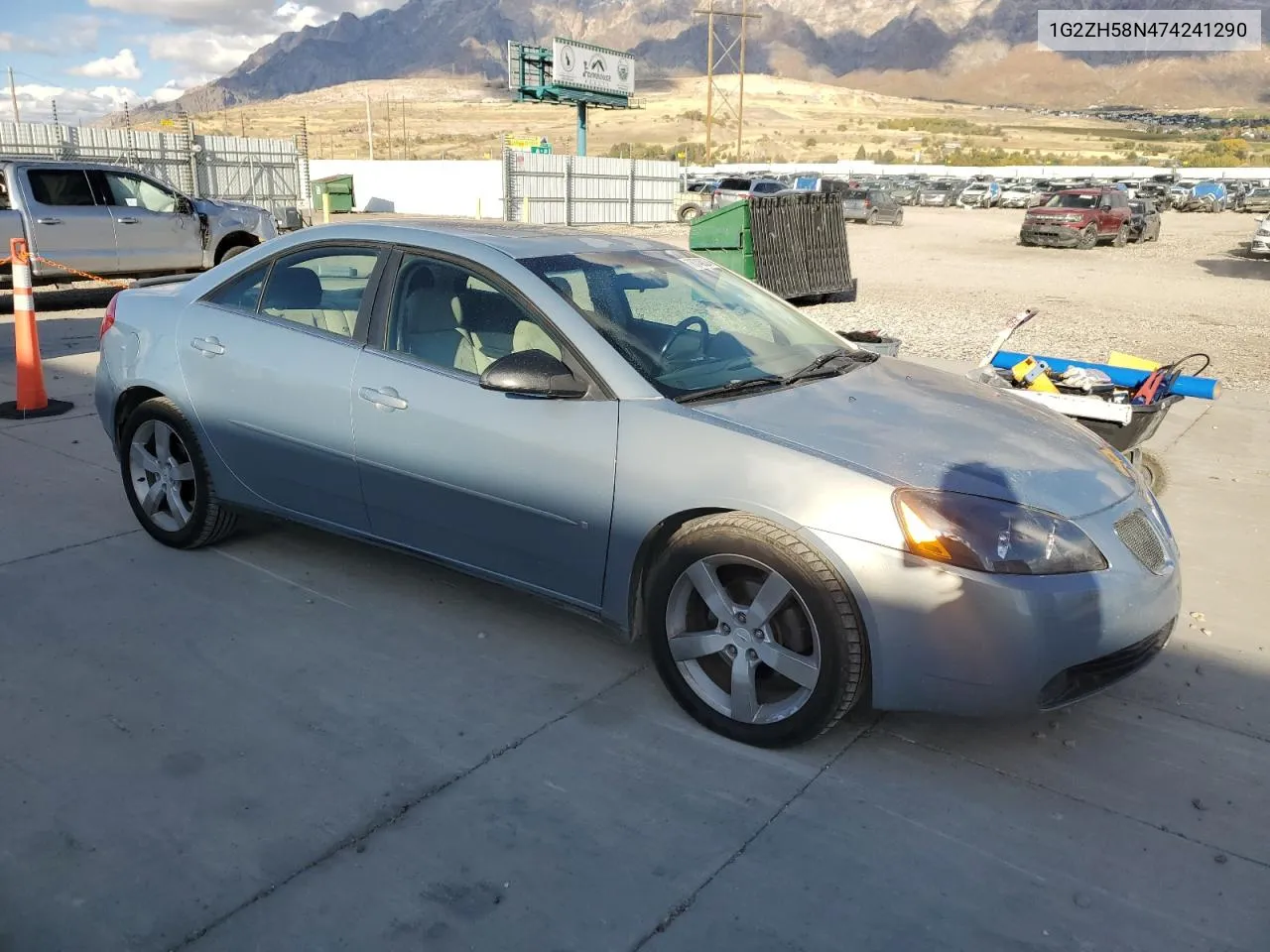 2007 Pontiac G6 Gt VIN: 1G2ZH58N474241290 Lot: 78740024