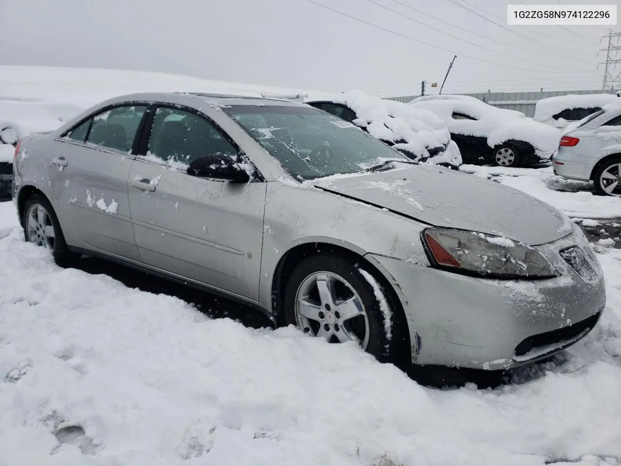 2007 Pontiac G6 Base VIN: 1G2ZG58N974122296 Lot: 79293104