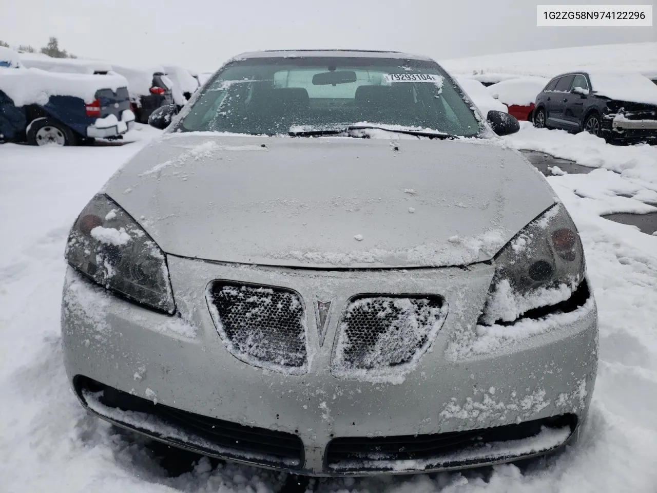 2007 Pontiac G6 Base VIN: 1G2ZG58N974122296 Lot: 79293104