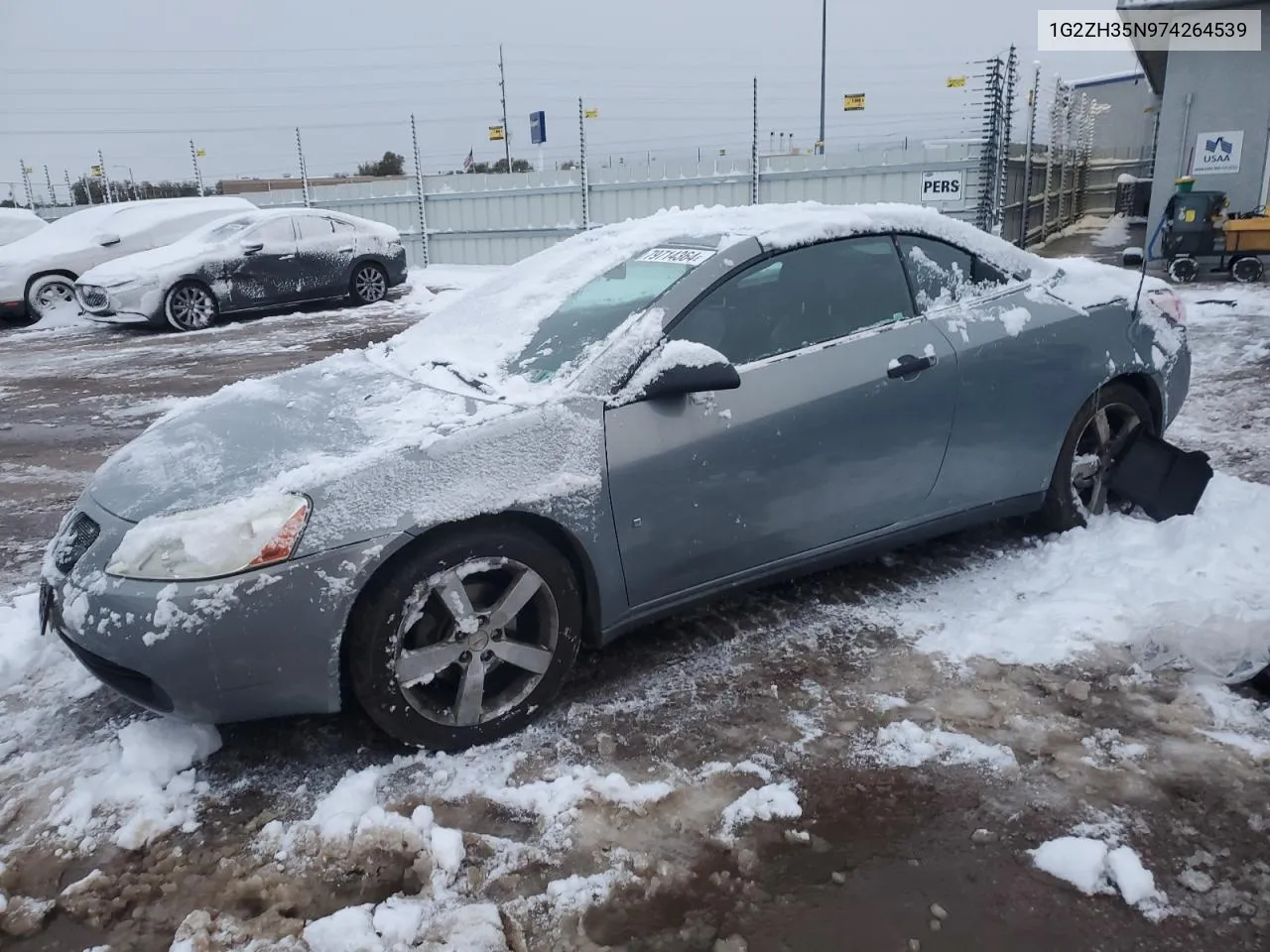 2007 Pontiac G6 Gt VIN: 1G2ZH35N974264539 Lot: 79714364