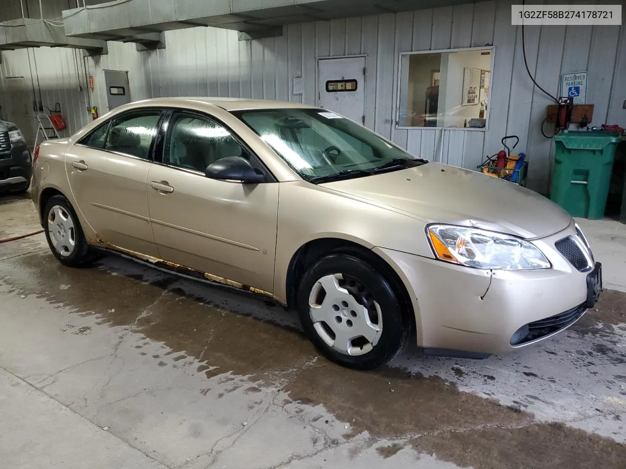 2007 Pontiac G6 Value Leader VIN: 1G2ZF58B274178721 Lot: 80163374