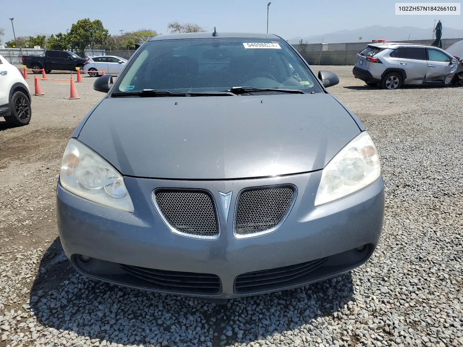 2008 Pontiac G6 Gt VIN: 1G2ZH57N184266103 Lot: 54098824