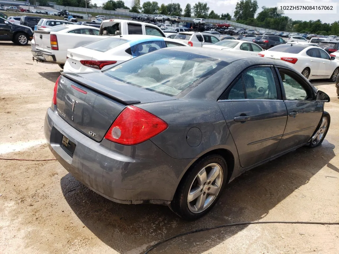 2008 Pontiac G6 Gt VIN: 1G2ZH57N084167062 Lot: 57575163