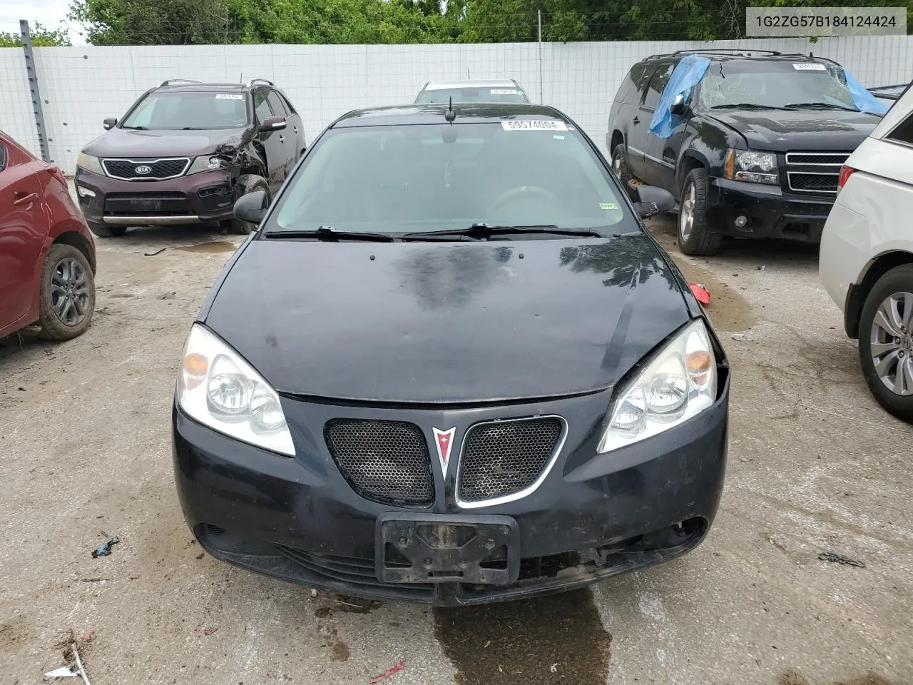 1G2ZG57B184124424 2008 Pontiac G6 Base