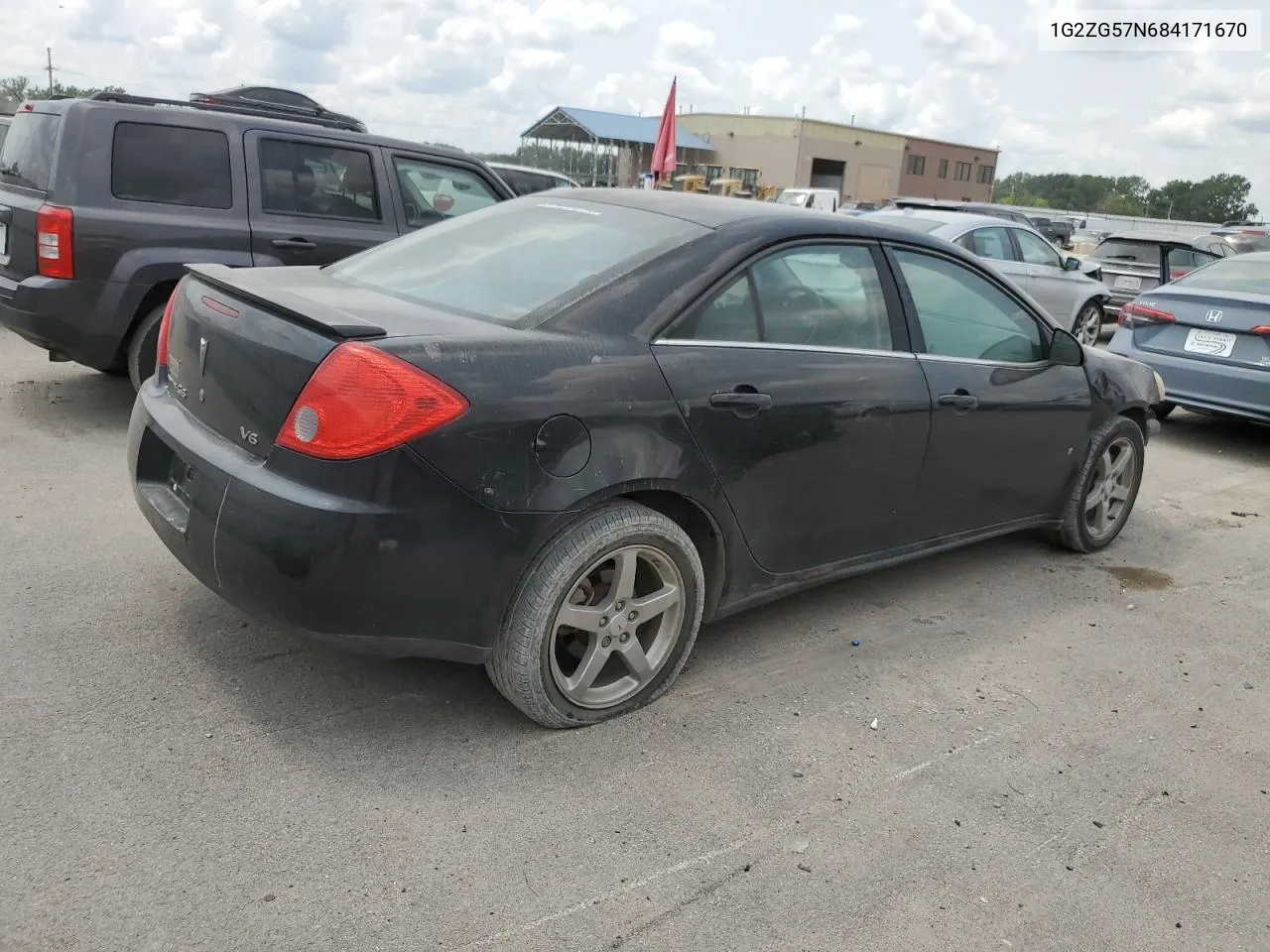 2008 Pontiac G6 Base VIN: 1G2ZG57N684171670 Lot: 64350104