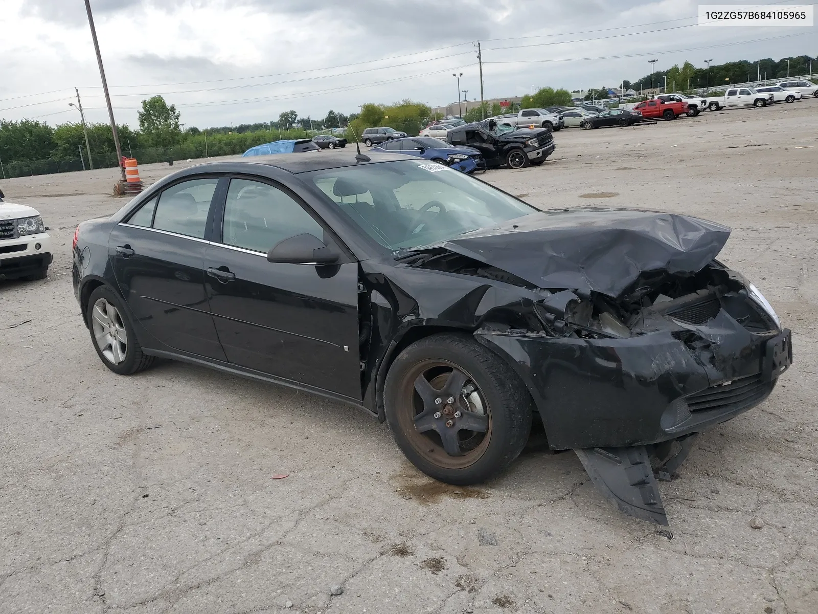 2008 Pontiac G6 Base VIN: 1G2ZG57B684105965 Lot: 64820354