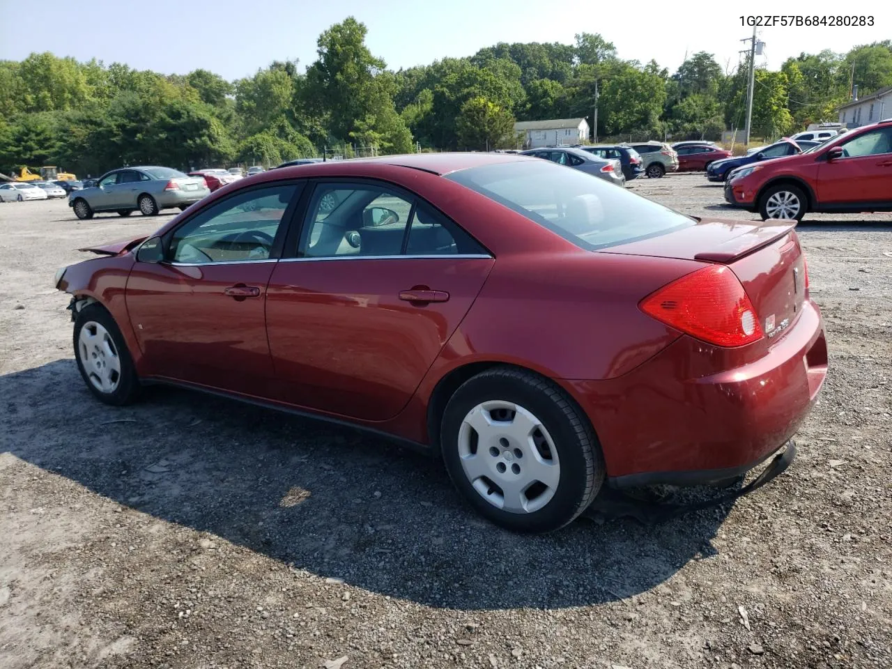 2008 Pontiac G6 Value Leader VIN: 1G2ZF57B684280283 Lot: 65560384