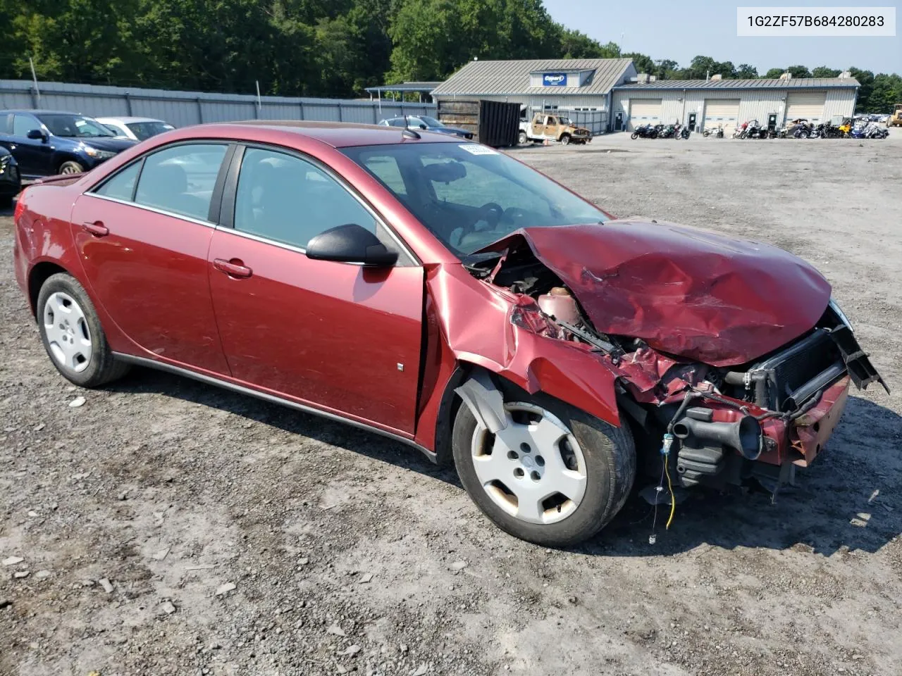 2008 Pontiac G6 Value Leader VIN: 1G2ZF57B684280283 Lot: 65560384