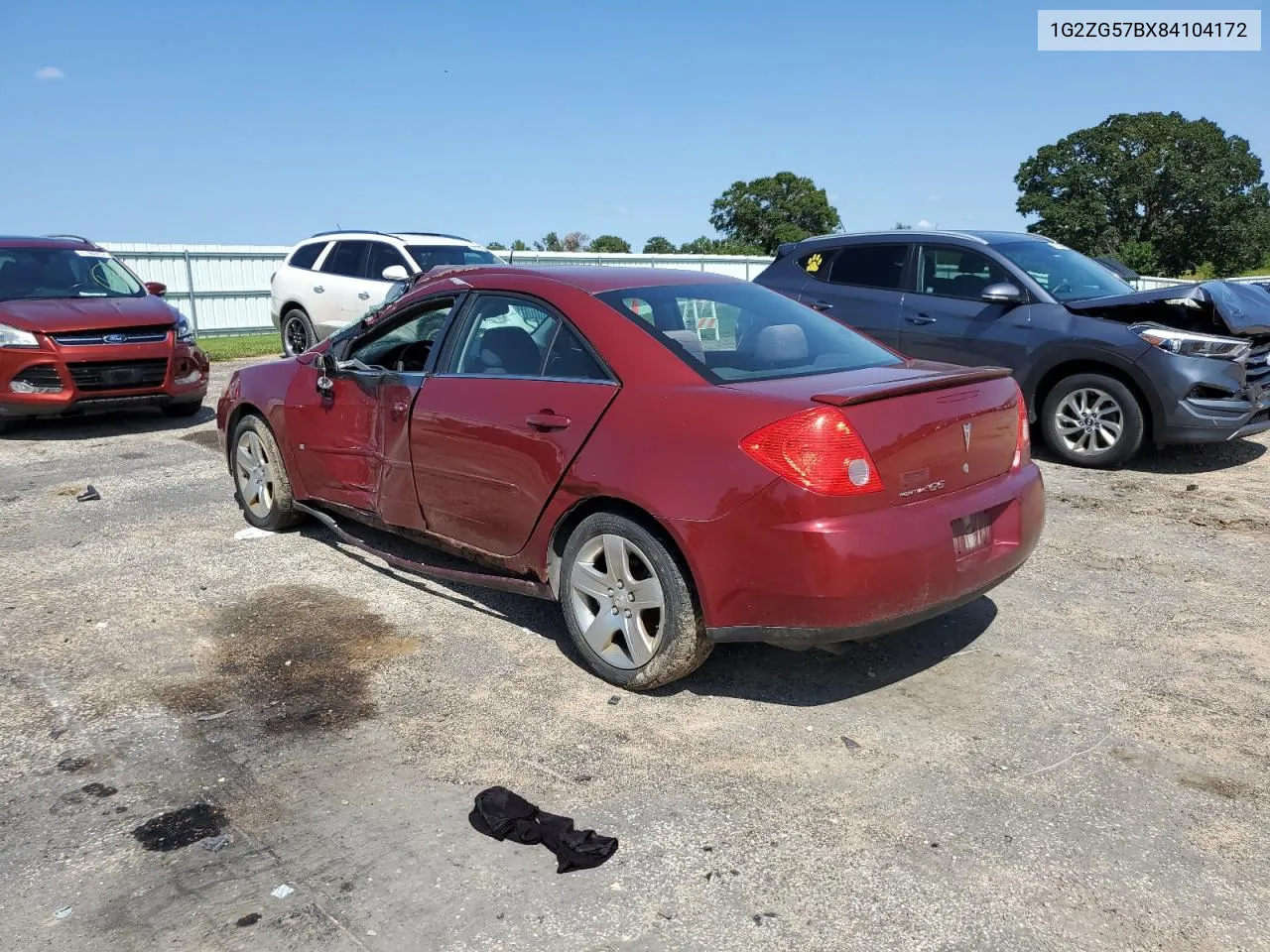 1G2ZG57BX84104172 2008 Pontiac G6 Base