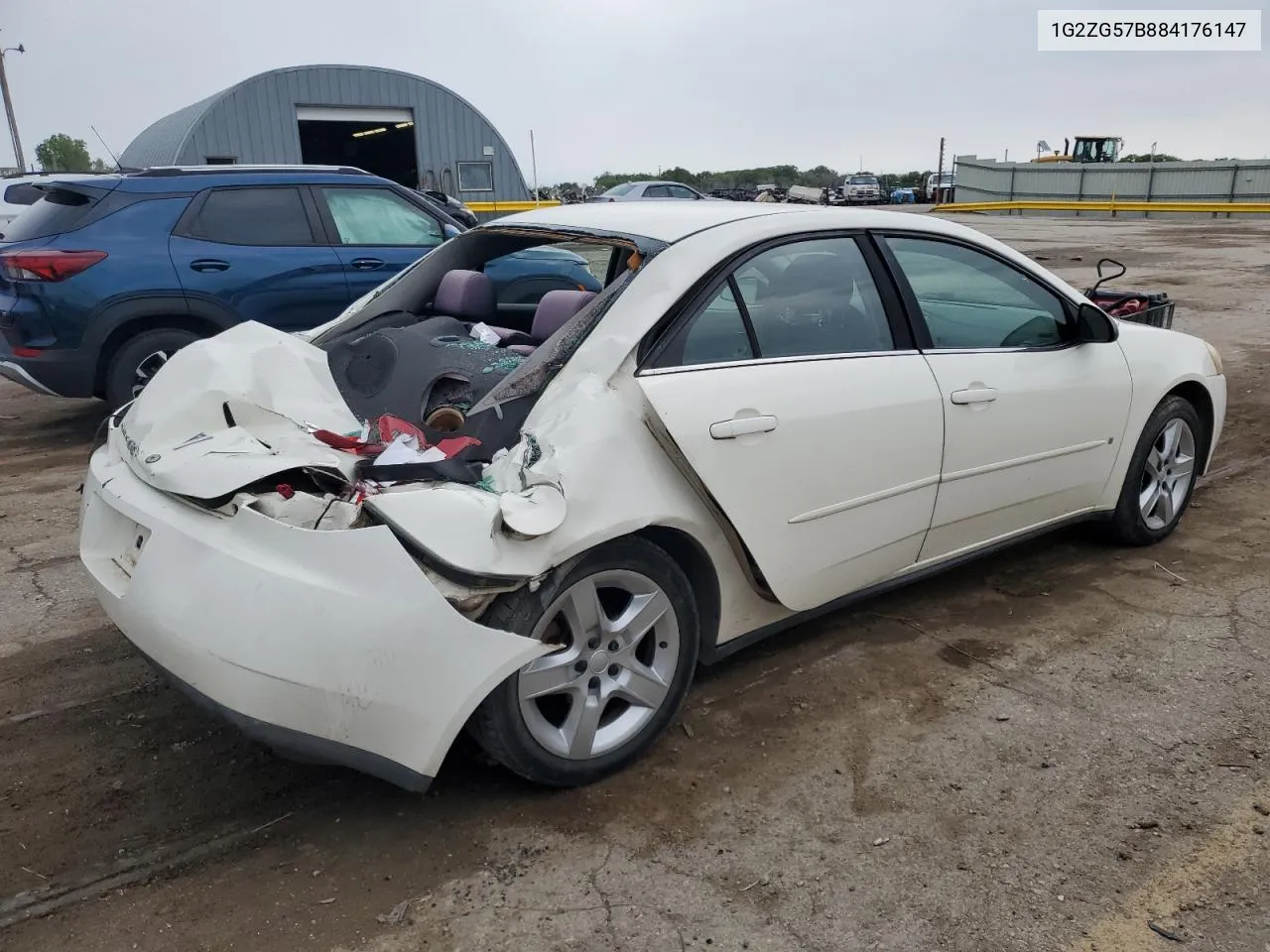 2008 Pontiac G6 Base VIN: 1G2ZG57B884176147 Lot: 66804204