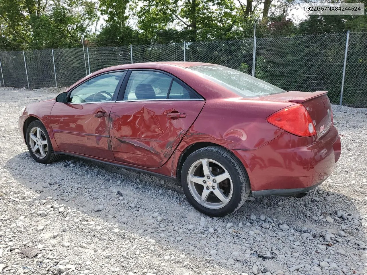 1G2ZG57NX84244524 2008 Pontiac G6 Base