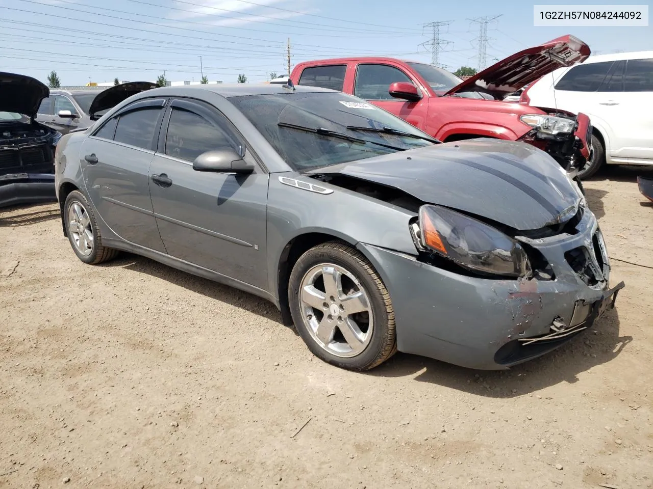 2008 Pontiac G6 Gt VIN: 1G2ZH57N084244092 Lot: 67045304