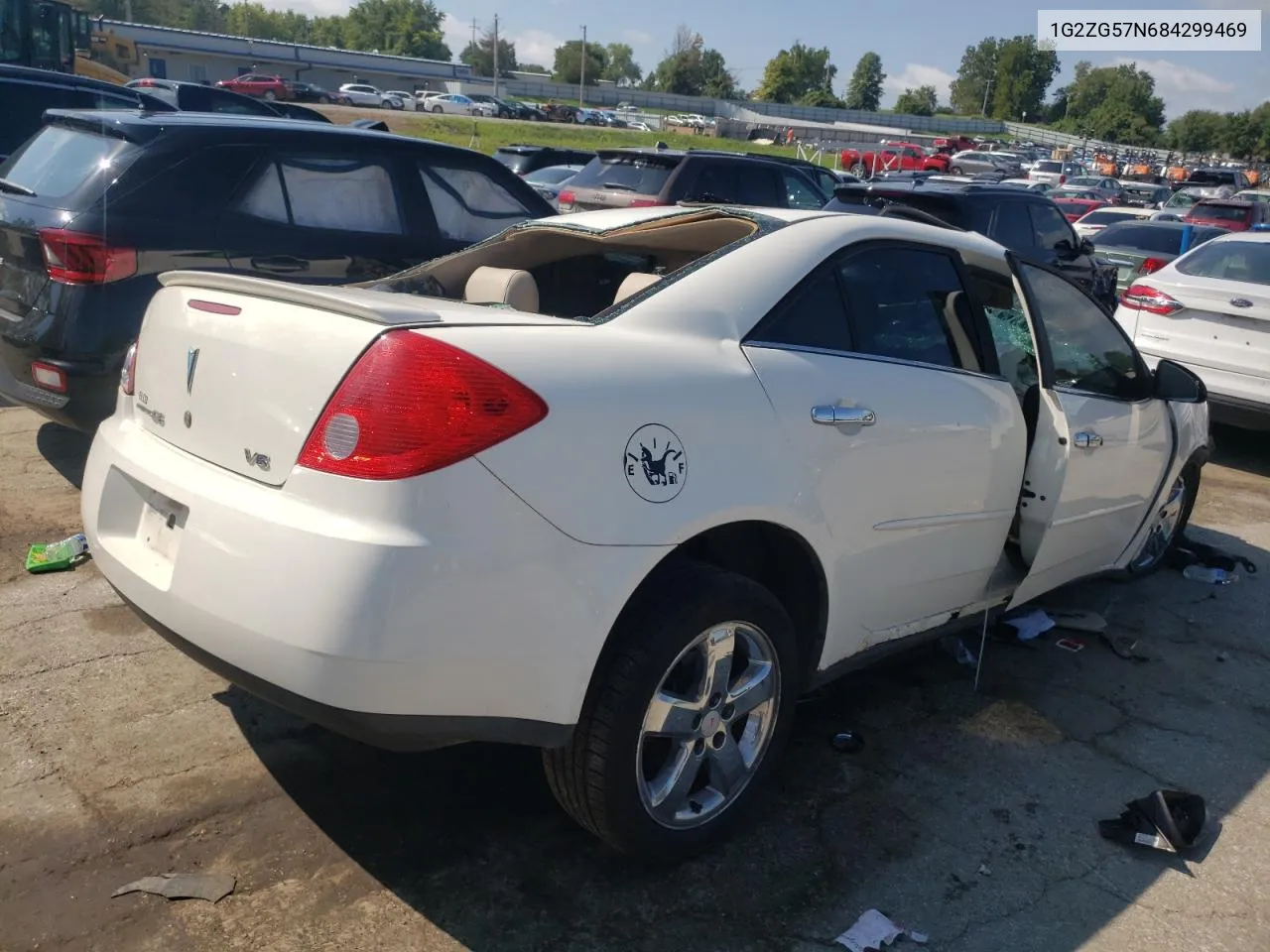 2008 Pontiac G6 Base VIN: 1G2ZG57N684299469 Lot: 67748924