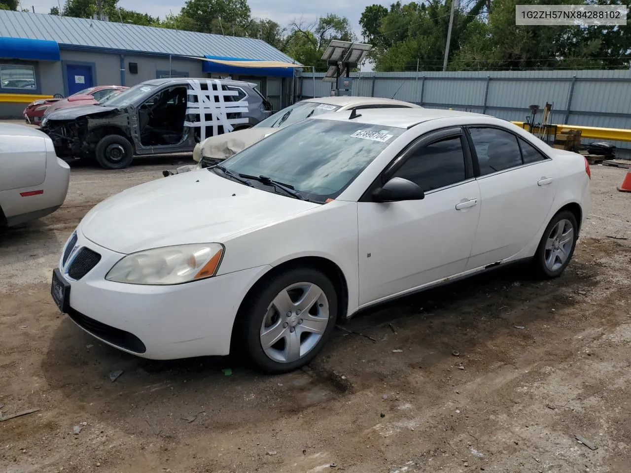 1G2ZH57NX84288102 2008 Pontiac G6 Gt