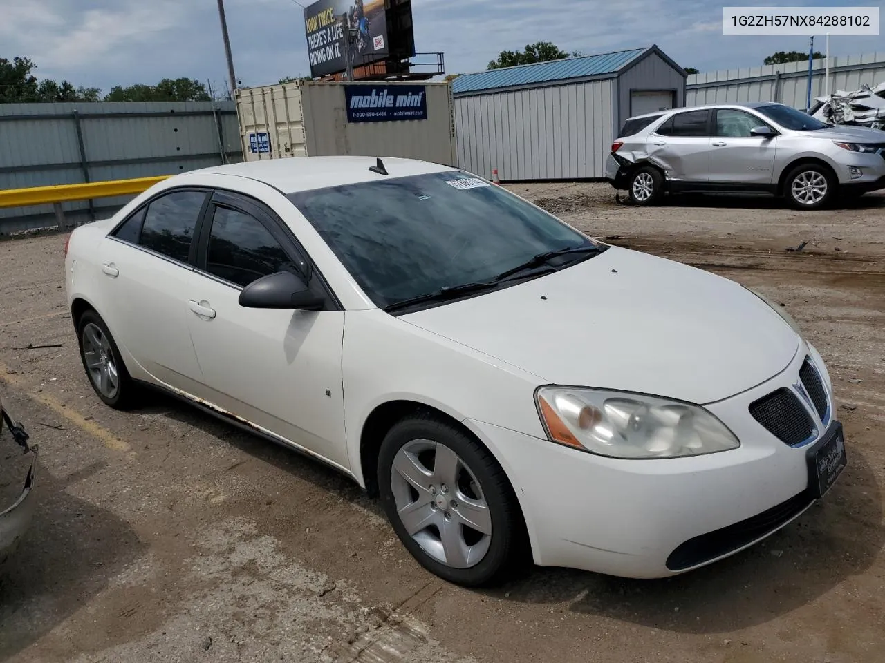 1G2ZH57NX84288102 2008 Pontiac G6 Gt