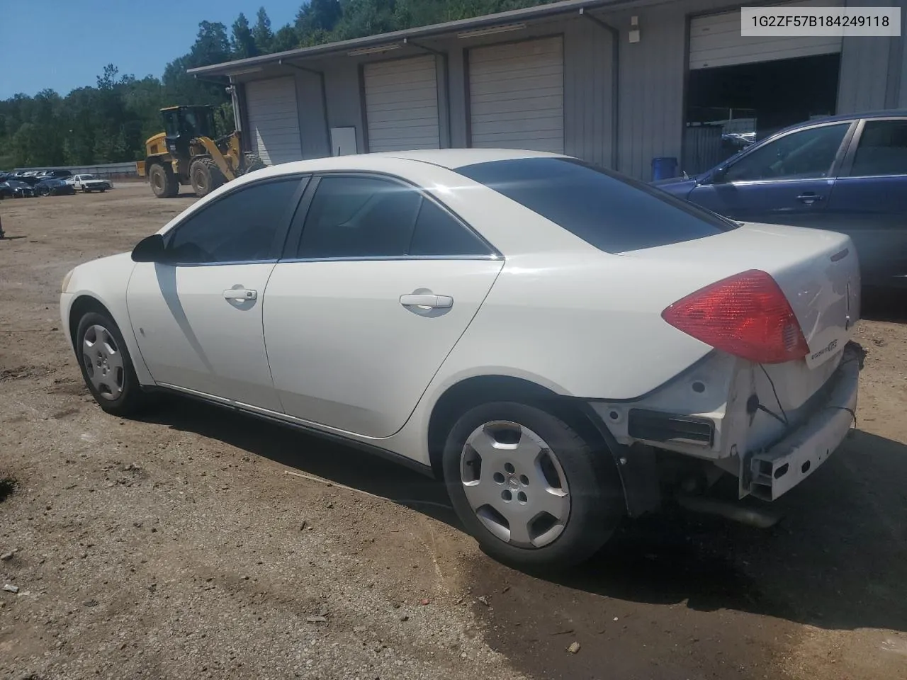 2008 Pontiac G6 Value Leader VIN: 1G2ZF57B184249118 Lot: 70319324