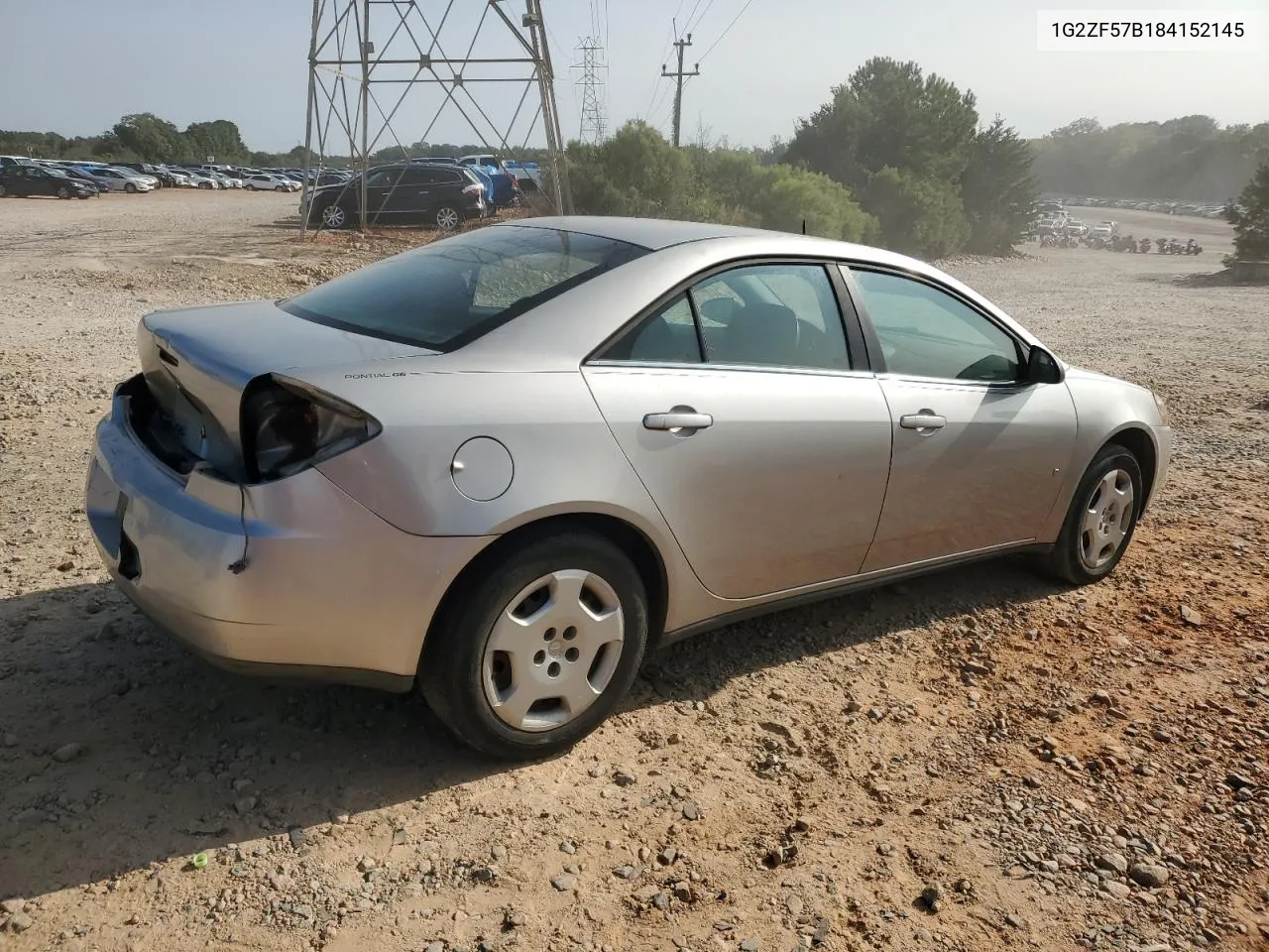 2008 Pontiac G6 Value Leader VIN: 1G2ZF57B184152145 Lot: 70457134