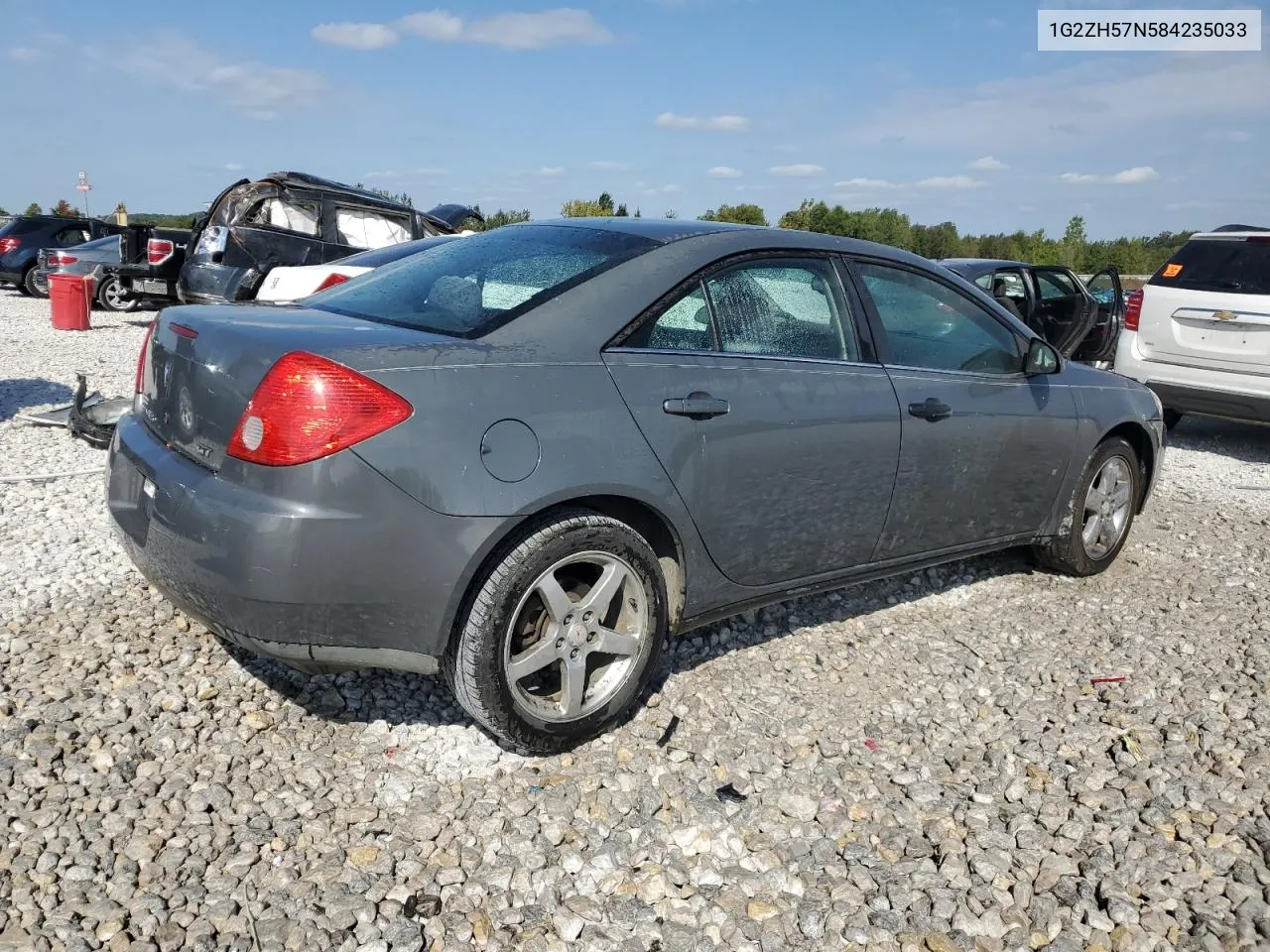 2008 Pontiac G6 Gt VIN: 1G2ZH57N584235033 Lot: 70559394