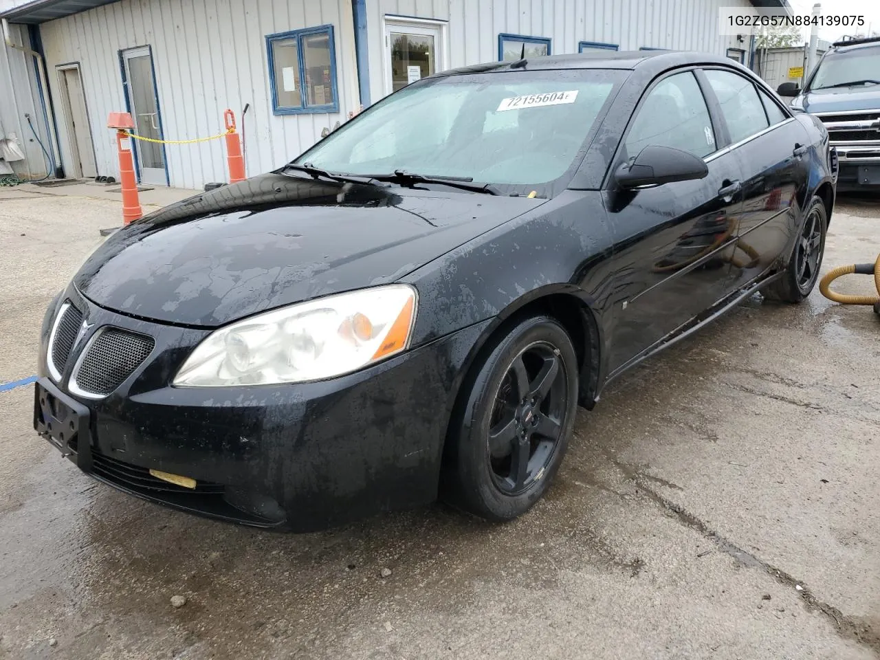 2008 Pontiac G6 Base VIN: 1G2ZG57N884139075 Lot: 72155604