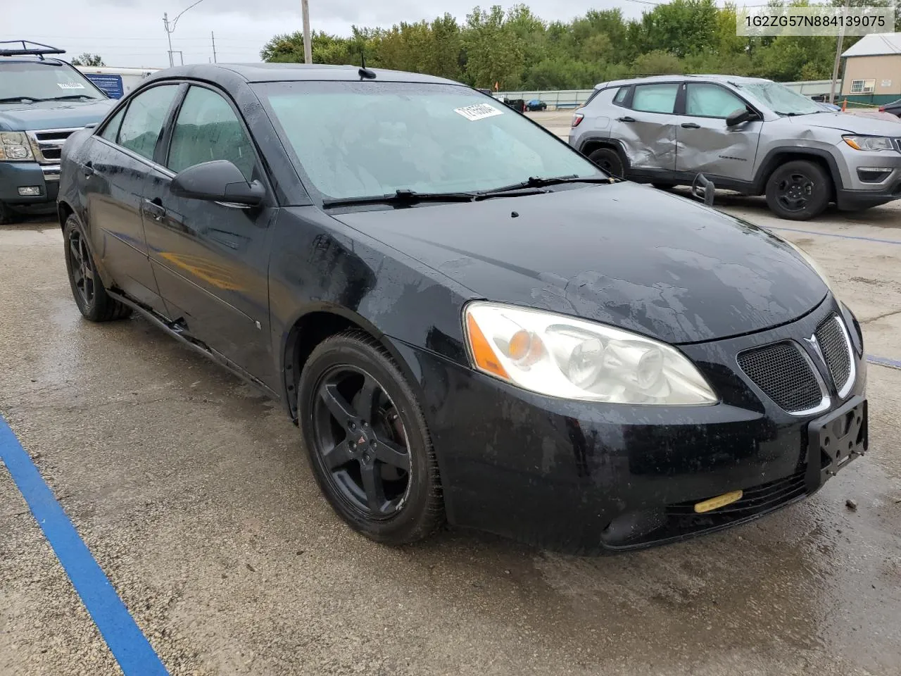 2008 Pontiac G6 Base VIN: 1G2ZG57N884139075 Lot: 72155604