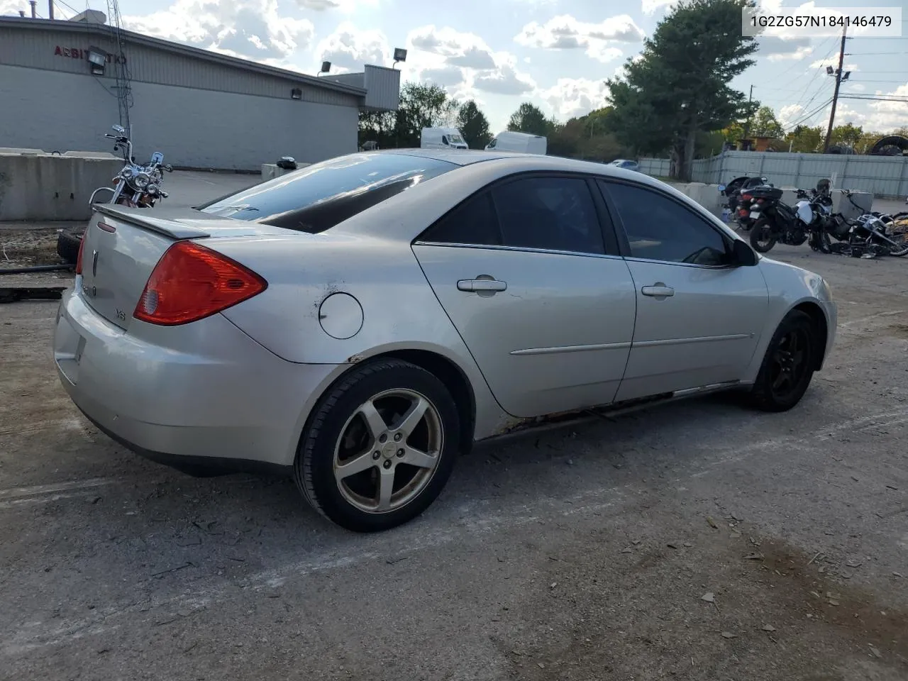 2008 Pontiac G6 Base VIN: 1G2ZG57N184146479 Lot: 72254504