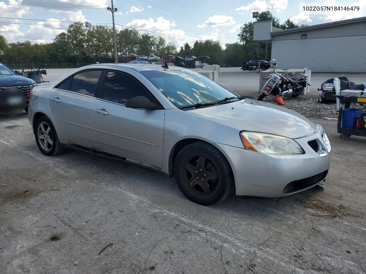 2008 Pontiac G6 Base VIN: 1G2ZG57N184146479 Lot: 72254504