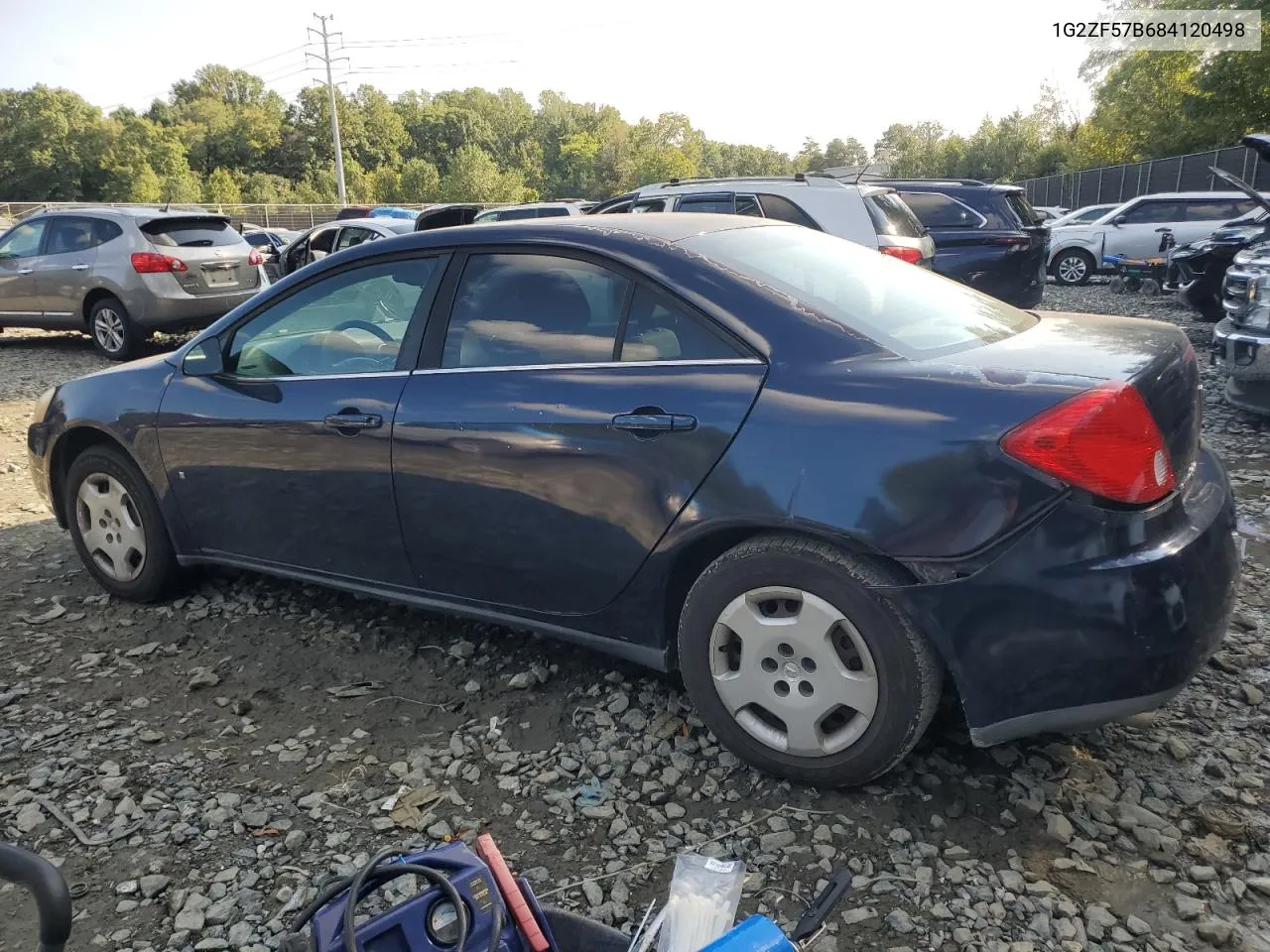 2008 Pontiac G6 Value Leader VIN: 1G2ZF57B684120498 Lot: 72326774