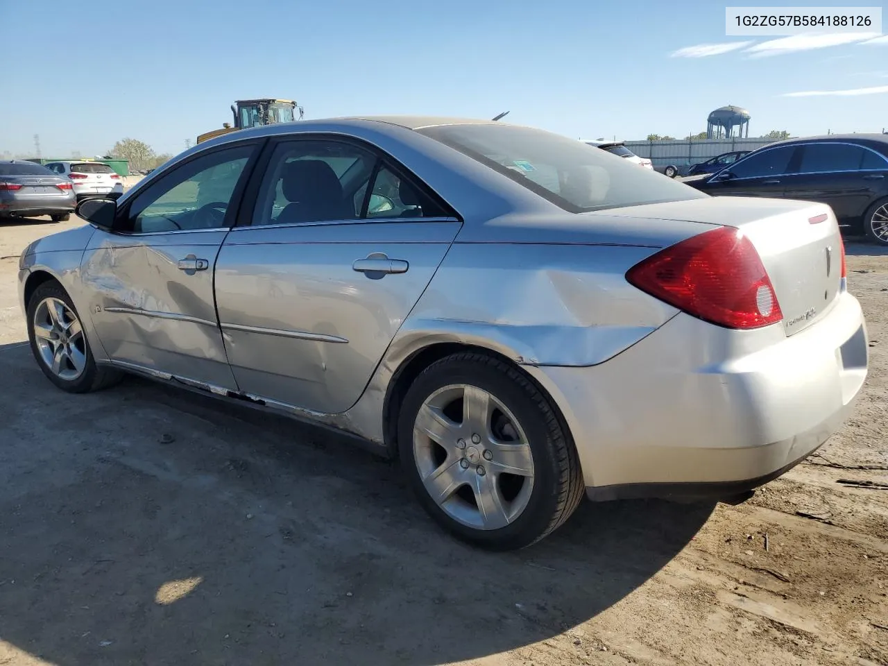 2008 Pontiac G6 Base VIN: 1G2ZG57B584188126 Lot: 72803944