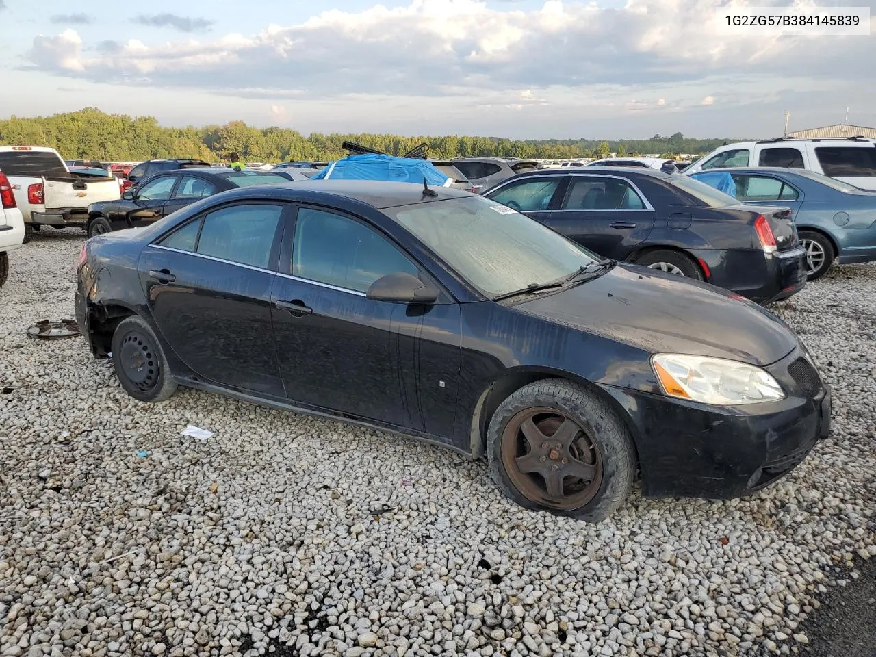 1G2ZG57B384145839 2008 Pontiac G6 Base