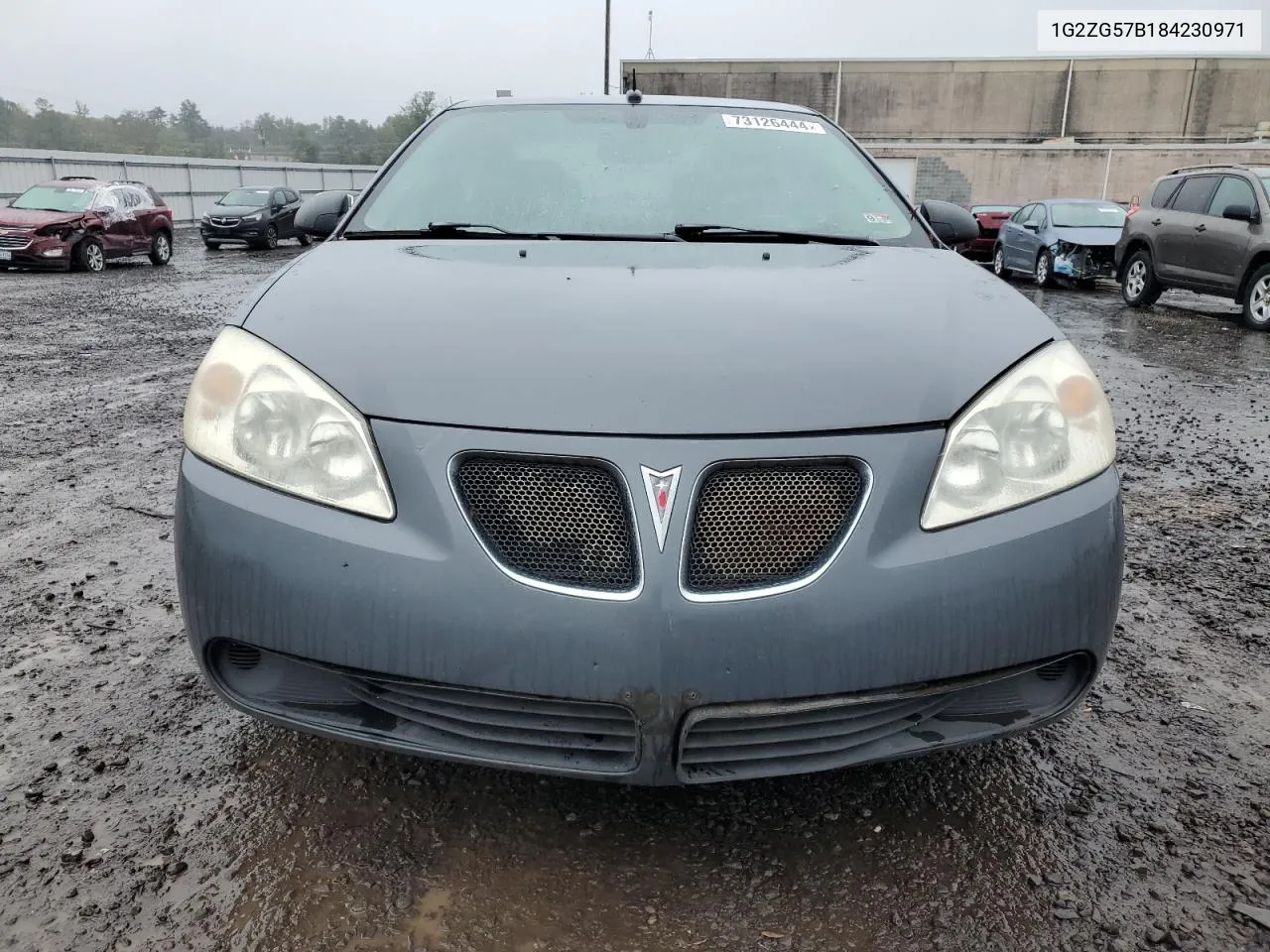 2008 Pontiac G6 Base VIN: 1G2ZG57B184230971 Lot: 73126444