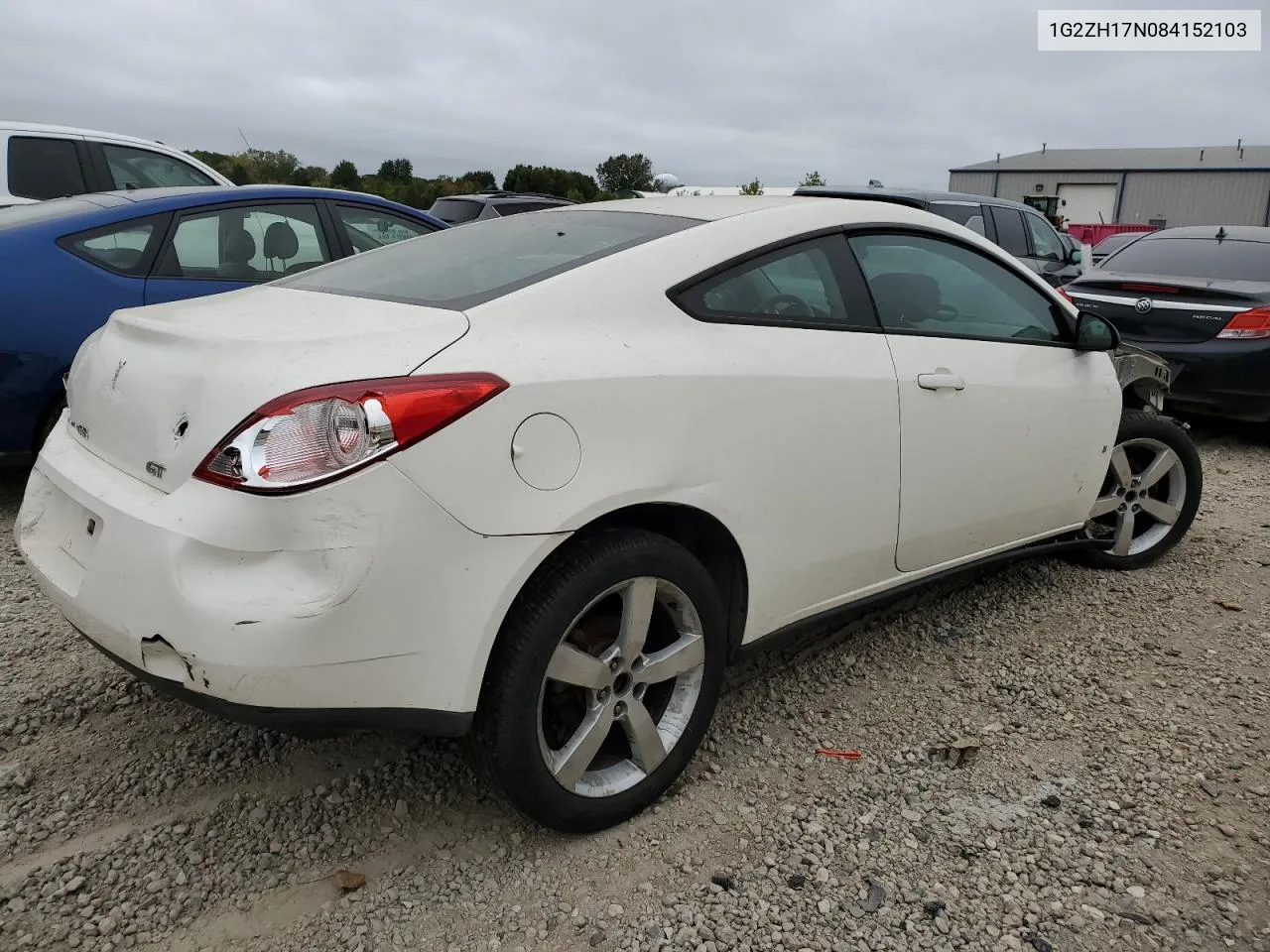 2008 Pontiac G6 Gt VIN: 1G2ZH17N084152103 Lot: 73140374