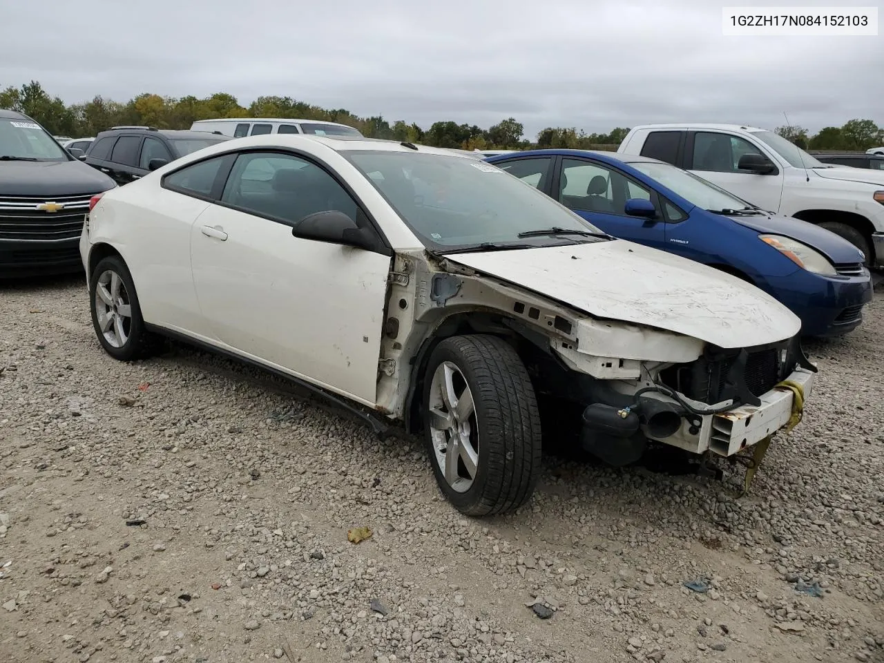 2008 Pontiac G6 Gt VIN: 1G2ZH17N084152103 Lot: 73140374