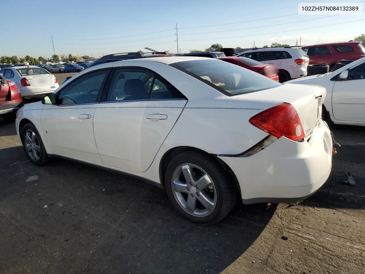 2008 Pontiac G6 Gt VIN: 1G2ZH57N084132389 Lot: 73145834