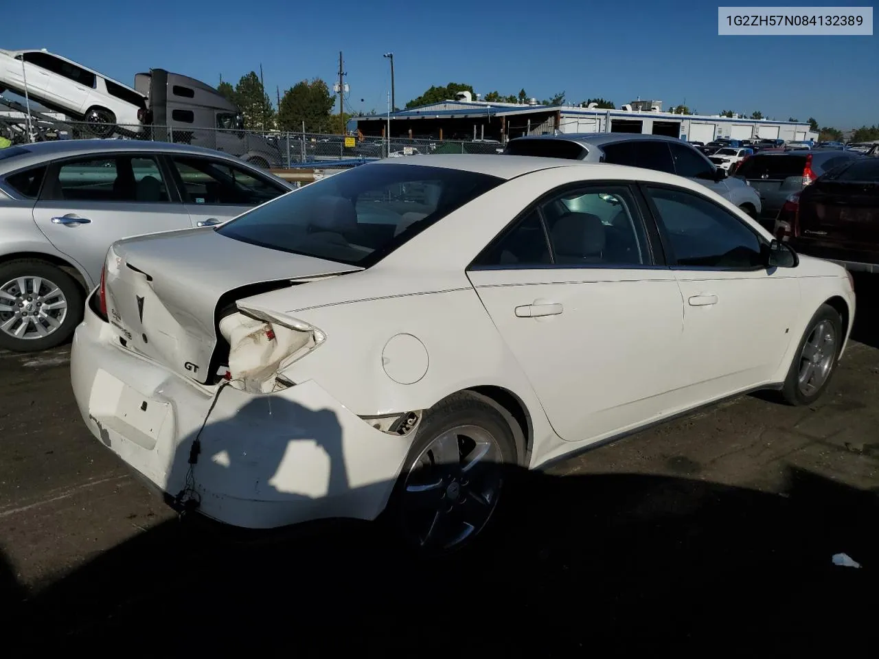 2008 Pontiac G6 Gt VIN: 1G2ZH57N084132389 Lot: 73145834