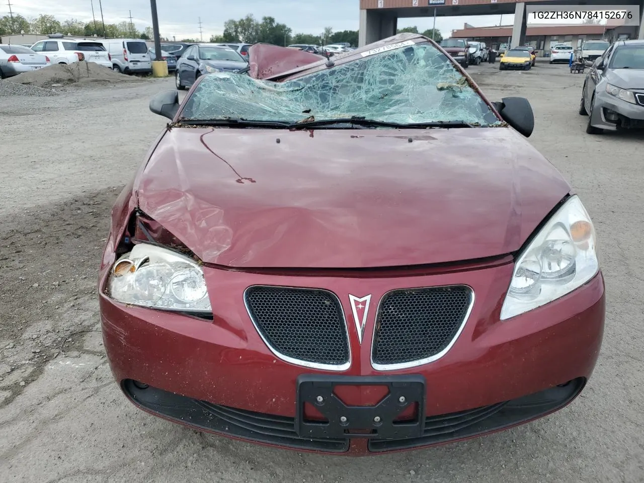 2008 Pontiac G6 Gt VIN: 1G2ZH36N784152676 Lot: 73278564