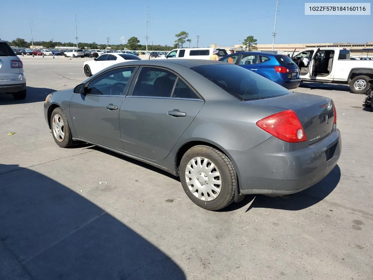 2008 Pontiac G6 Value Leader VIN: 1G2ZF57B184160116 Lot: 73470844